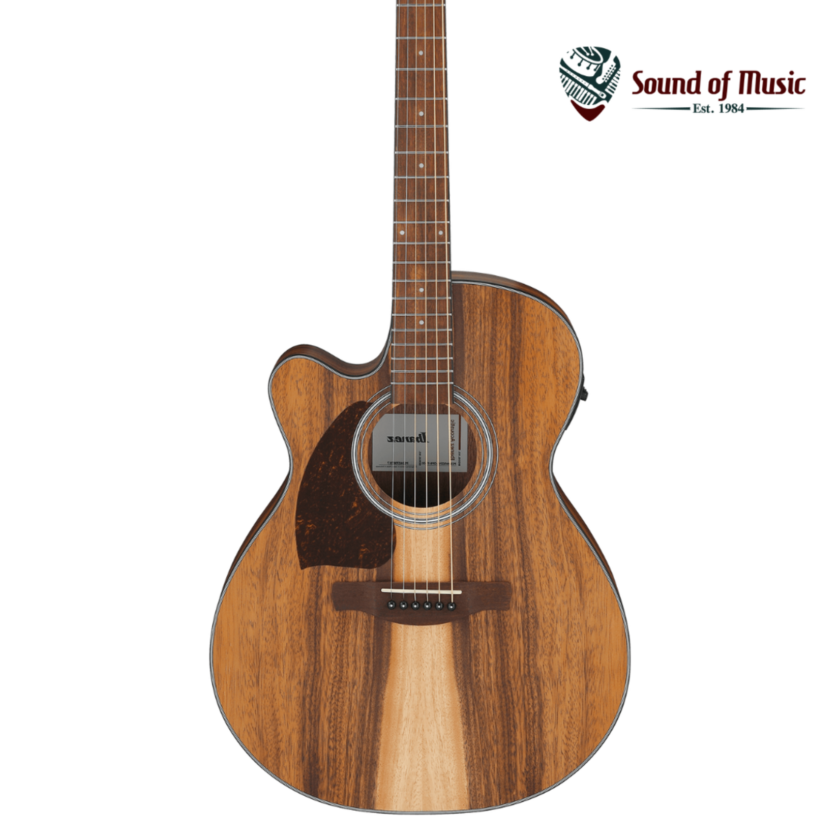 Ibanez PC50WSCE Left Handed Acoustic-Electric Guitar - Open-Pore Natural