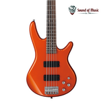 IBANEZ Ibanez GIO SR GSR205ROM 5-String Electric Bass - Roadster Orange Metallic