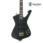 IBANEZ Ibanez Iceman ICB620 Electric Bass Guitar W/Gig Bag - Black Flat