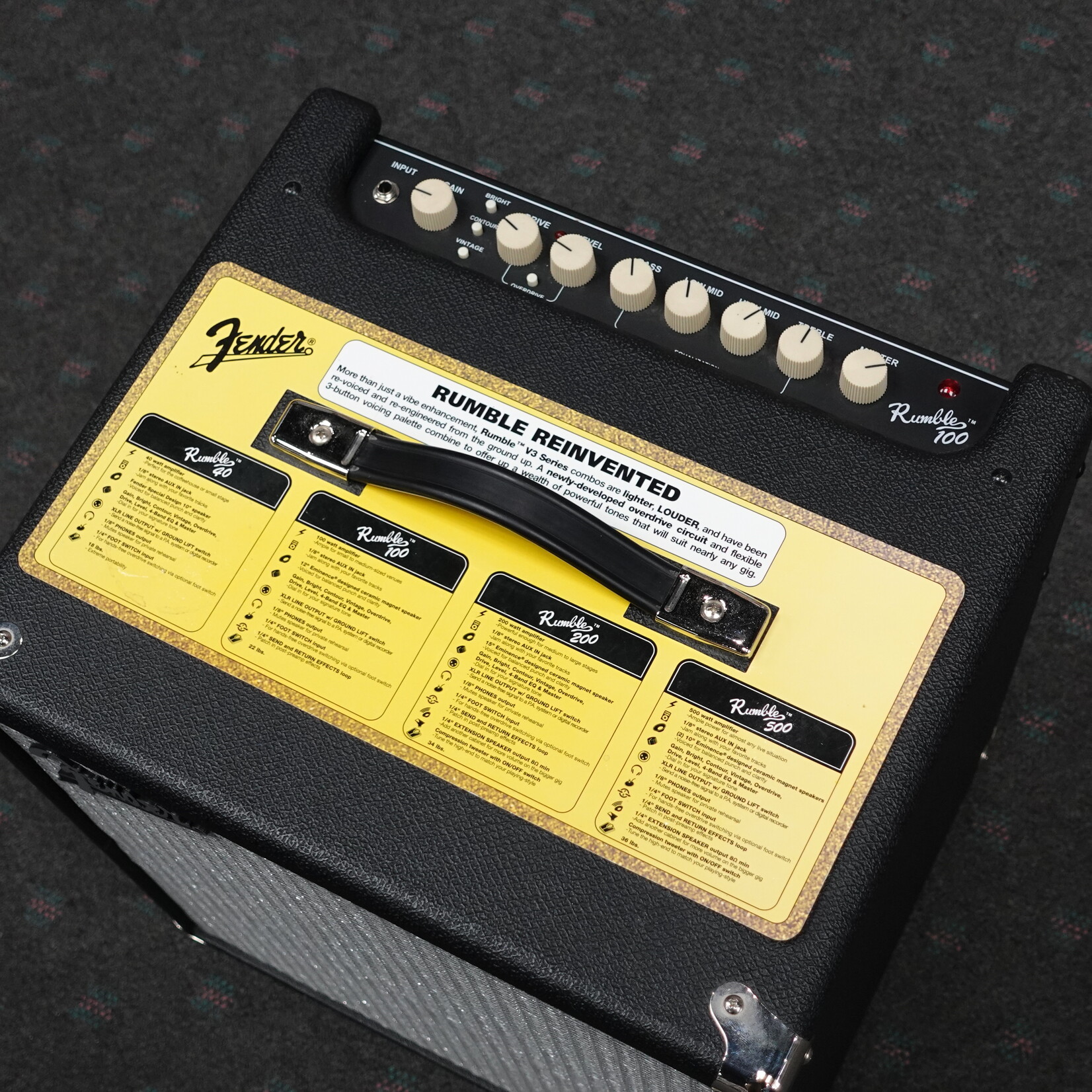 Fender Rumble 100 1x12" 100 Watt Bass Amp - (Used)