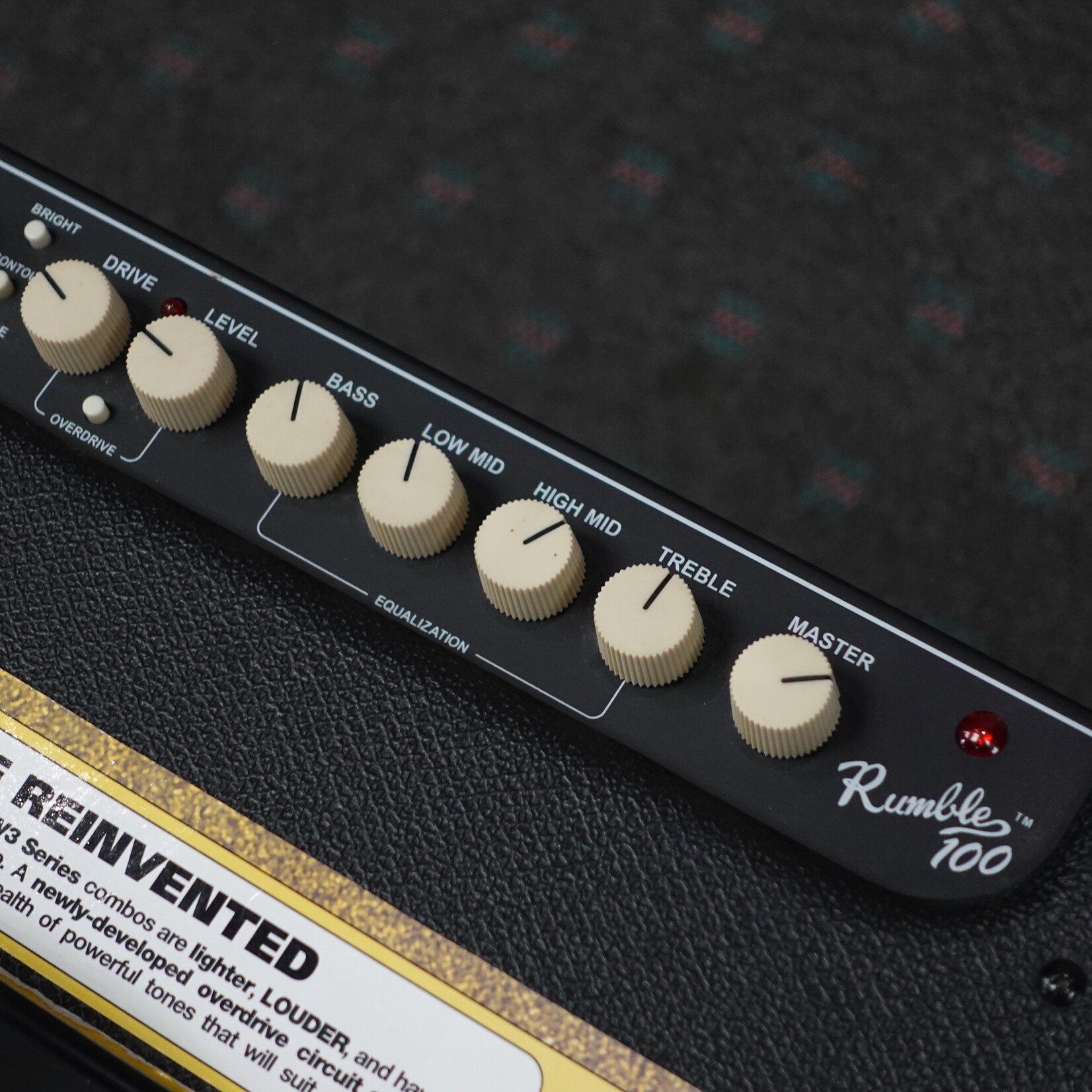 Fender Rumble 100 1x12" 100 Watt Bass Amp - (Used)