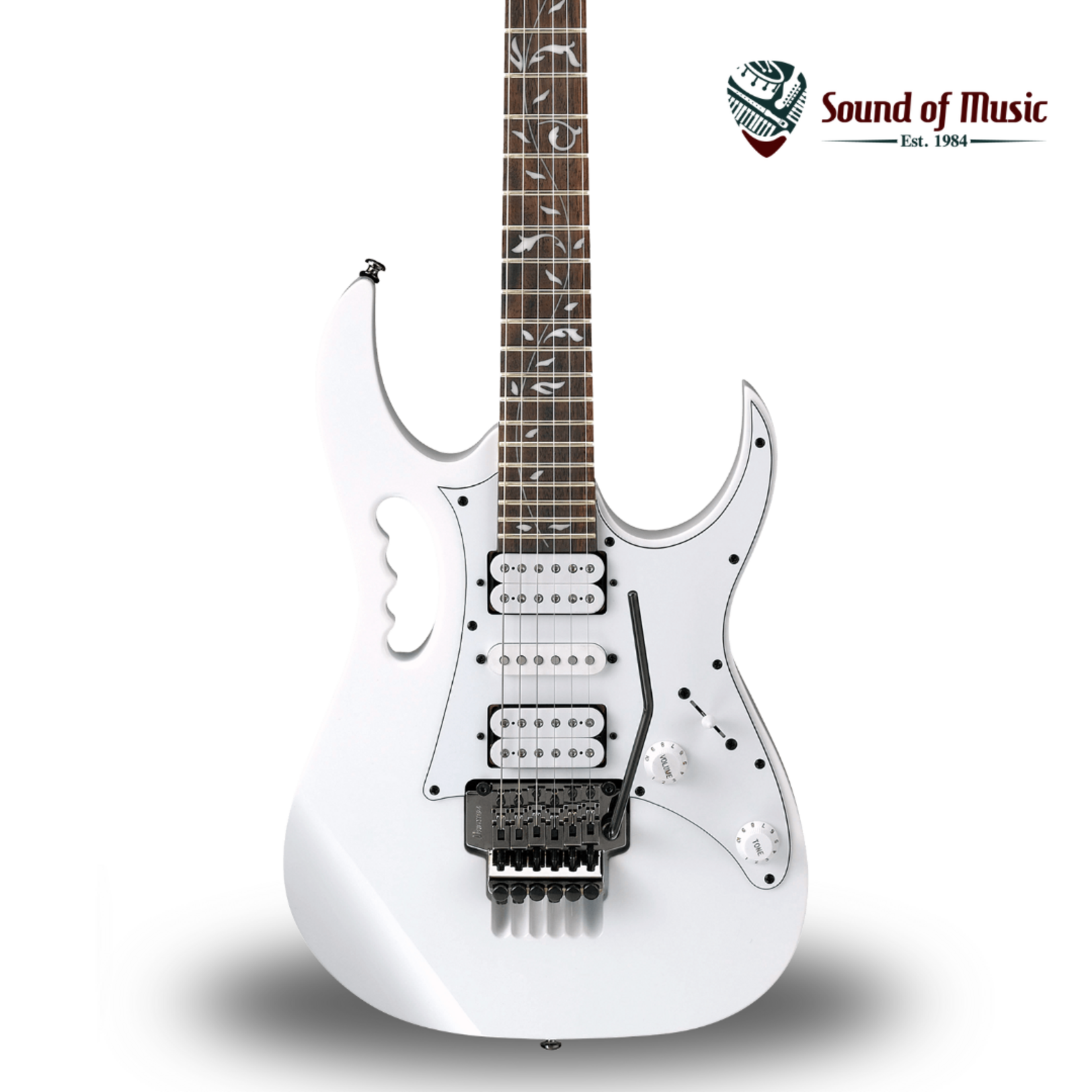 Ibanez Steve Vai Signature Electric Guitar JEMJR - White