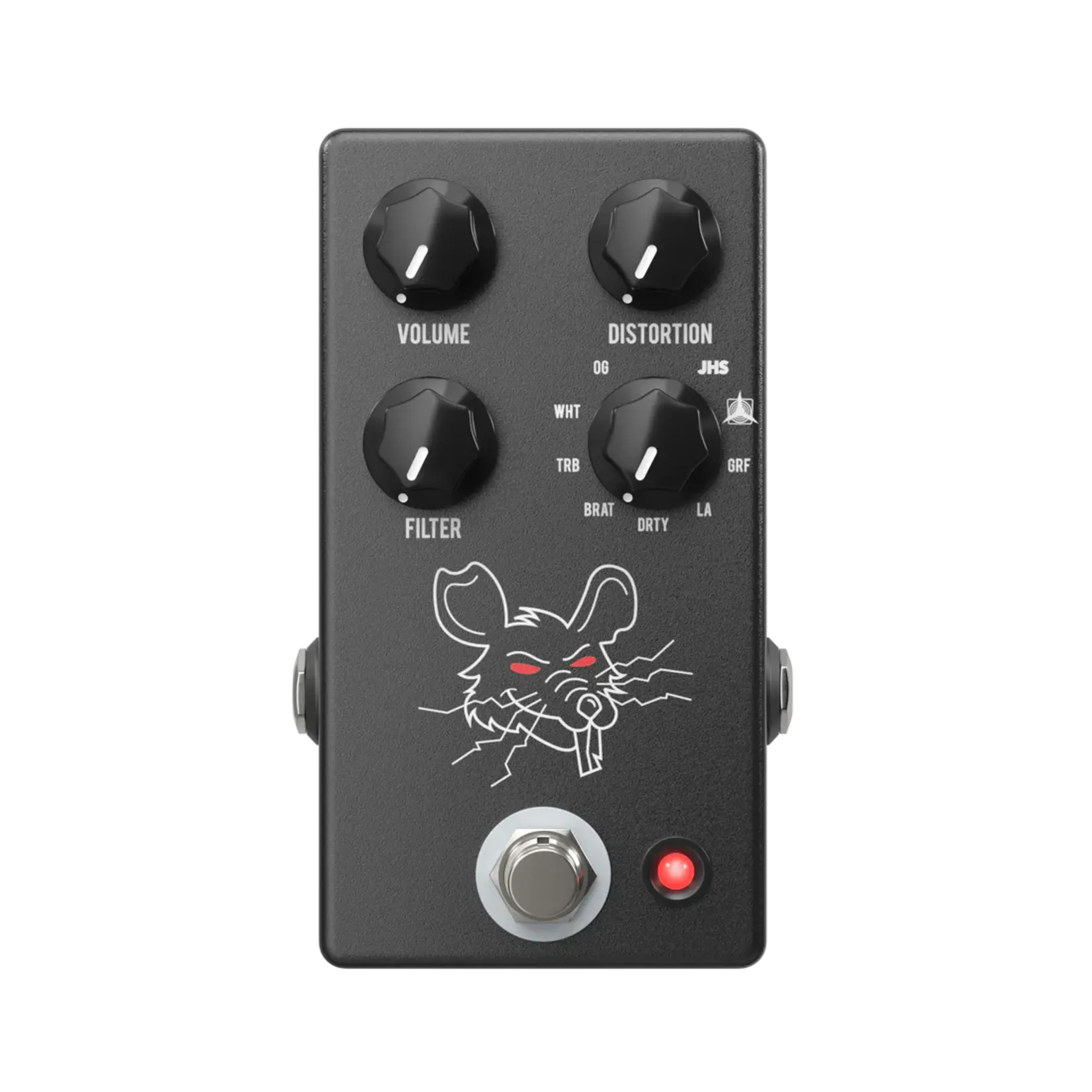 JHS Pedals PackRat 9-Way Distortion Pedal - Black