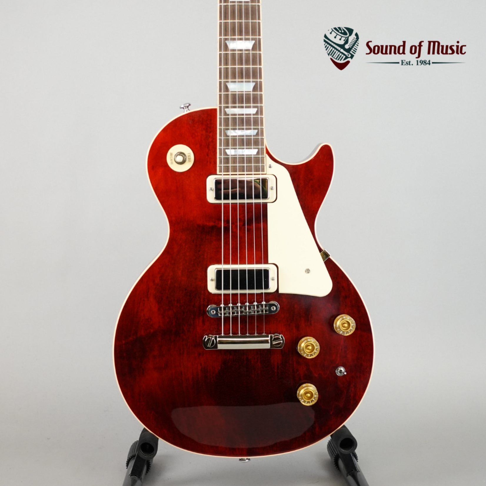 Gibson 2015 Les Paul Deluxe 100th Anniversary W/Case - Wine Red (Used)
