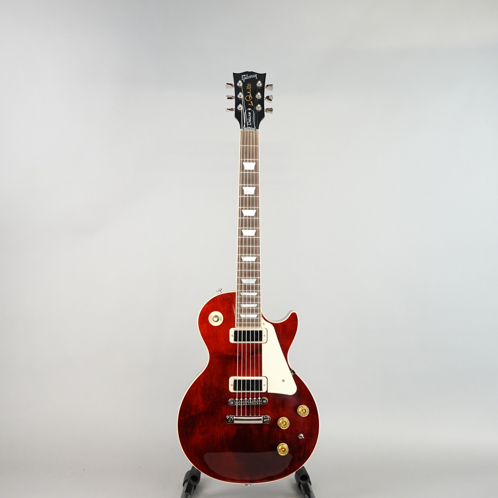Gibson 2015 Les Paul Deluxe 100th Anniversary W/Case - Wine Red (Used)