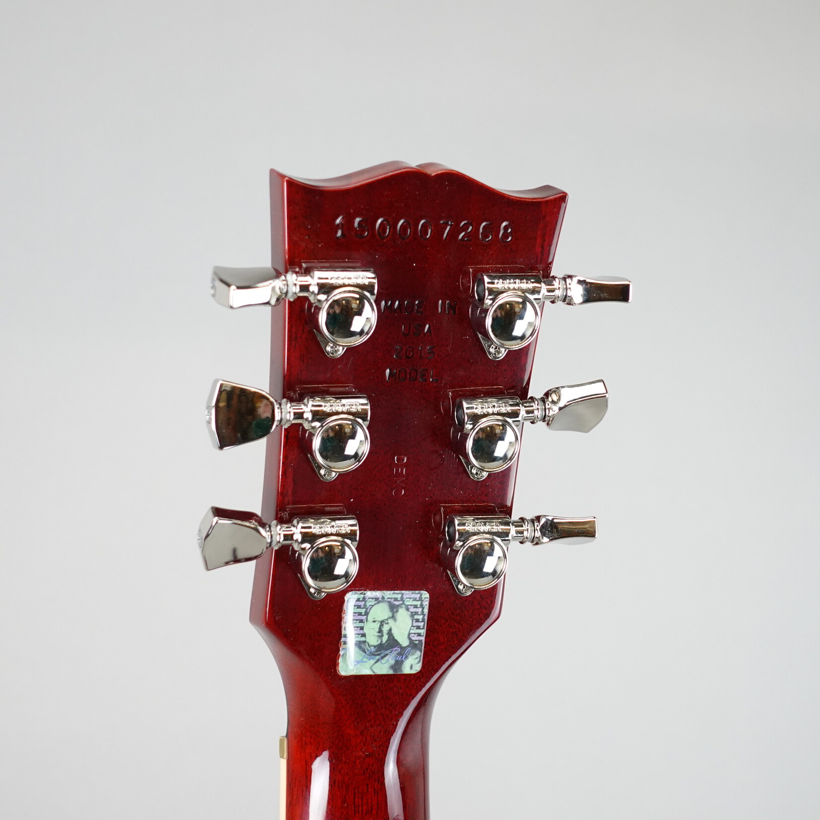 Gibson 2015 Les Paul Deluxe 100th Anniversary W/Case - Wine Red (Used)