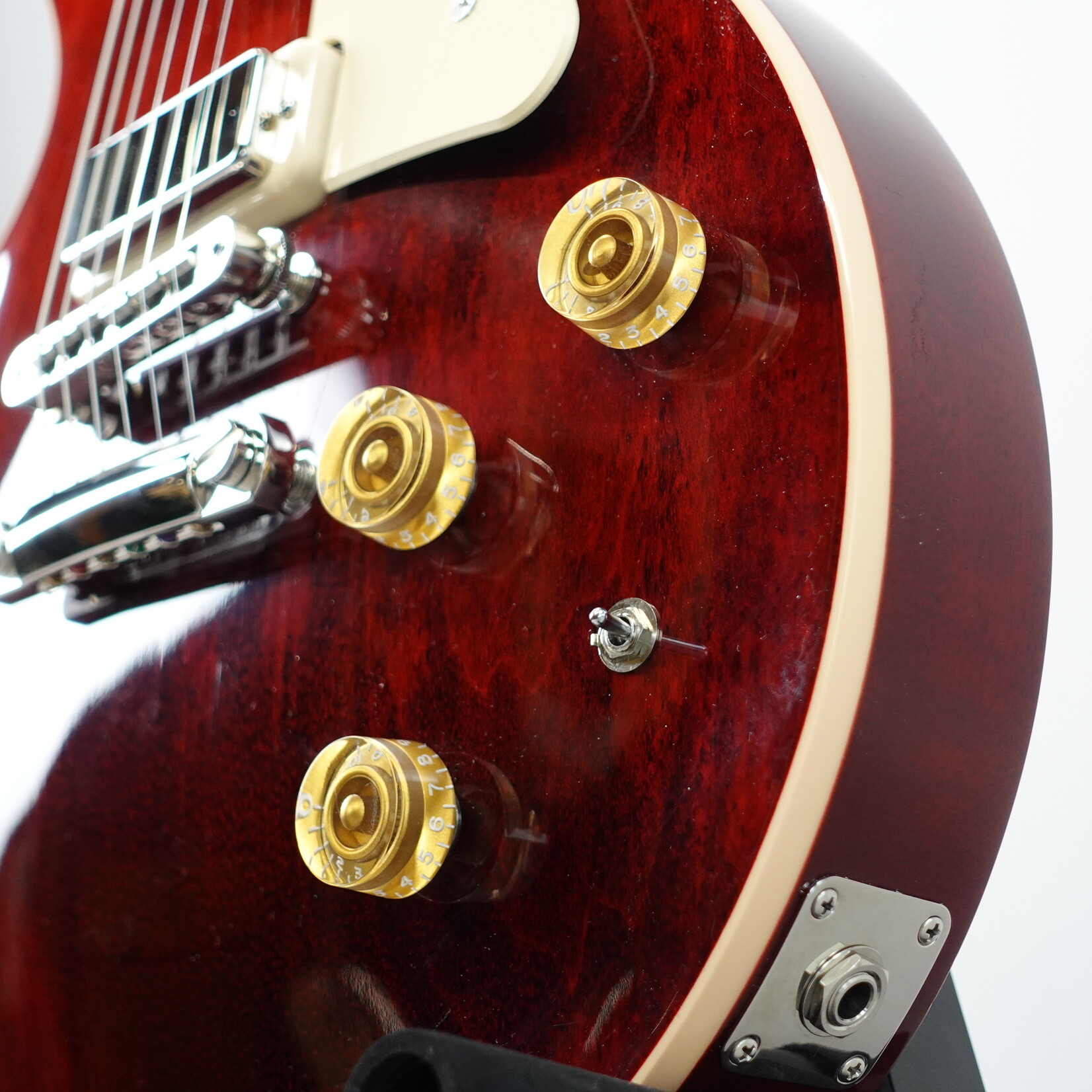 Gibson 2015 Les Paul Deluxe 100th Anniversary W/Case - Wine Red (Used)
