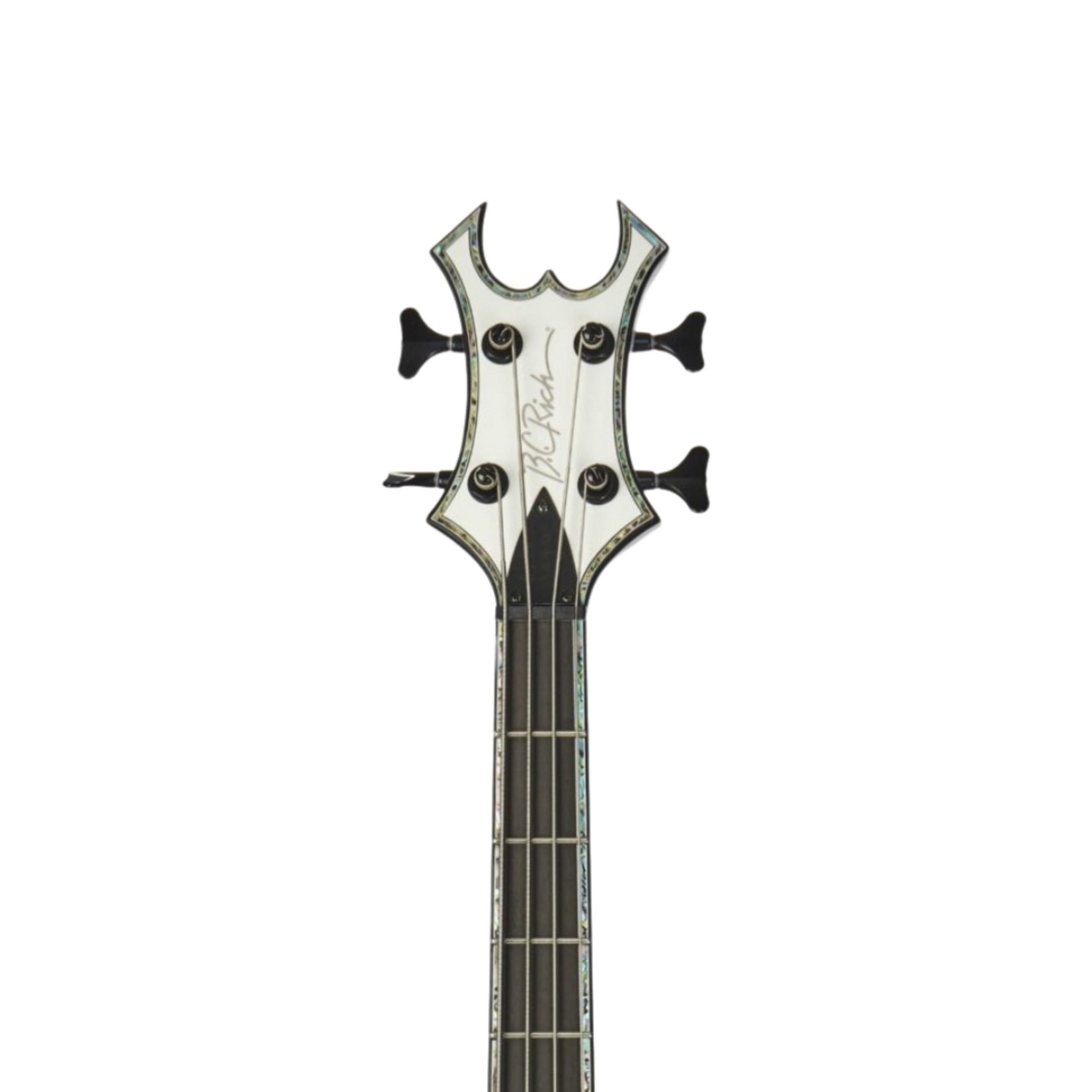 B.C. Rich Chris Kael Signature Warlock - Satin White