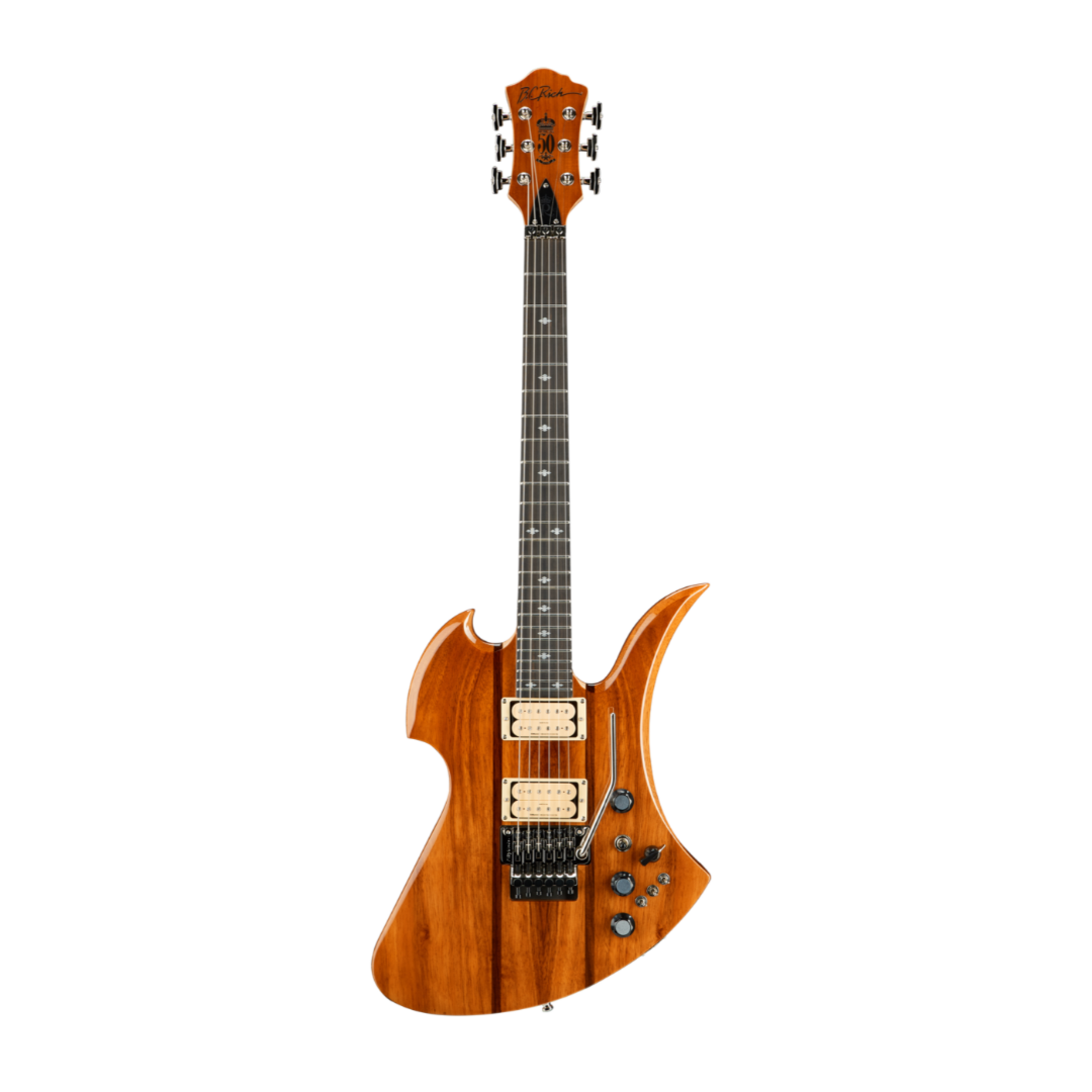 B.C. Rich Mockingbird Legacy Koa ST with Floyd Rose - Natural