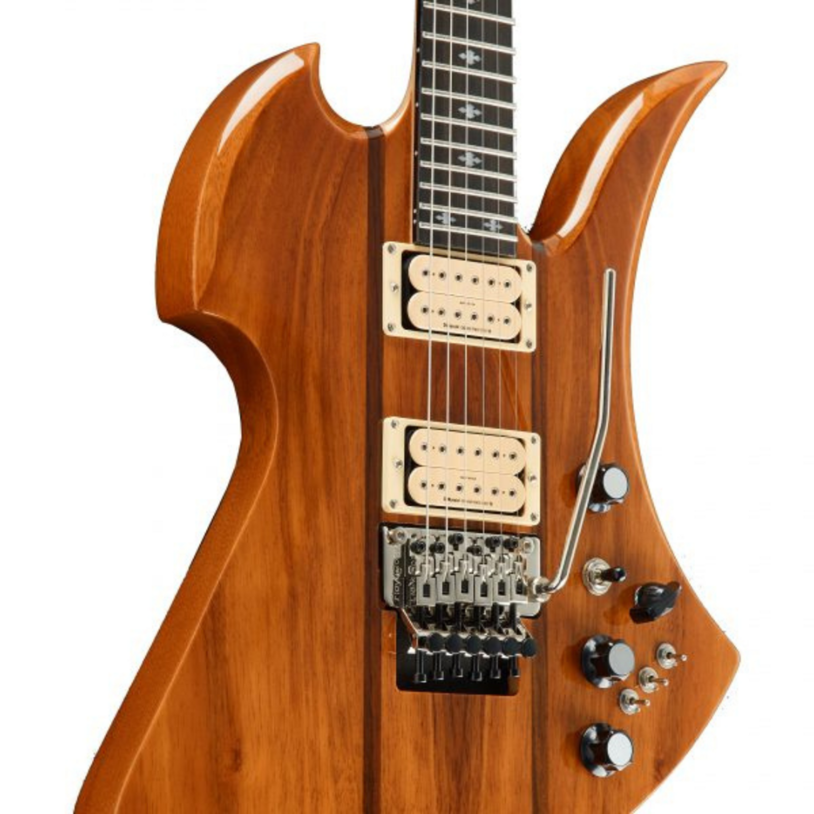 B.C. Rich Mockingbird Legacy Koa ST with Floyd Rose - Natural