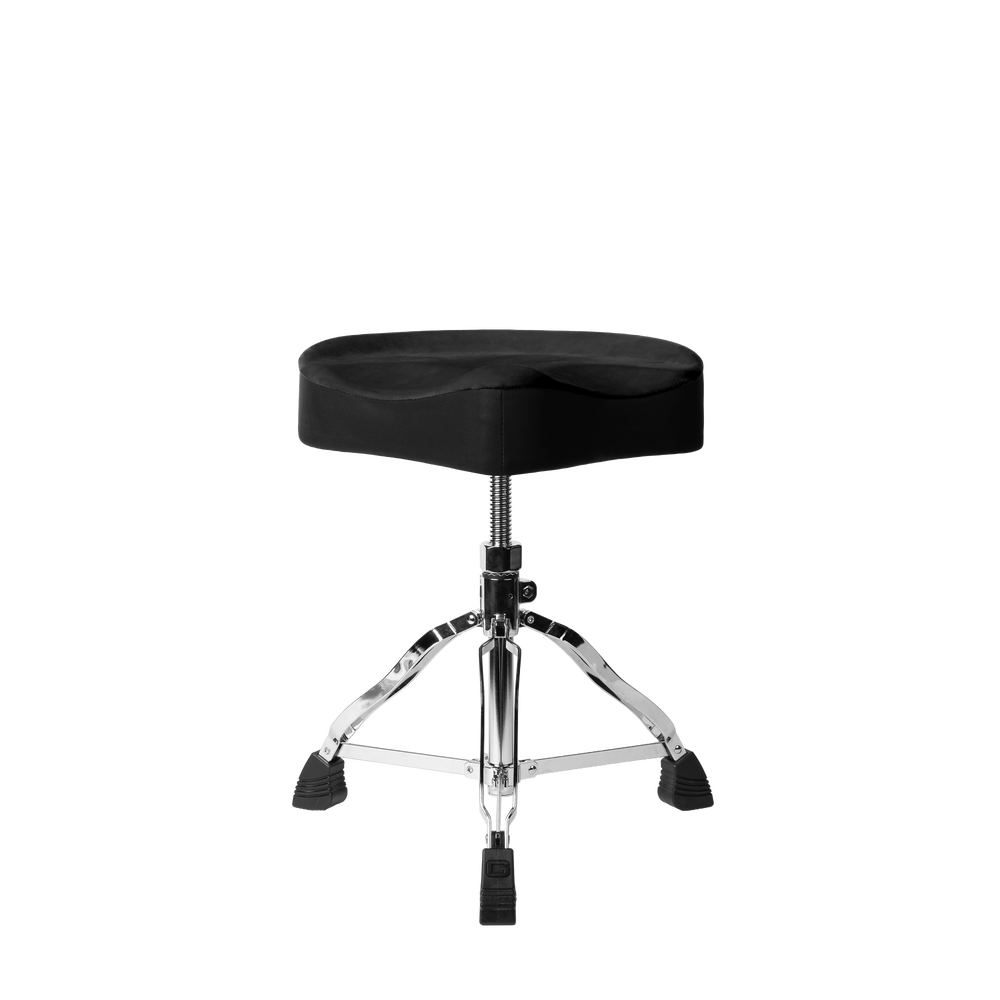 Gator Spindle Drum/Guitar Throne Saddle Seat – Black