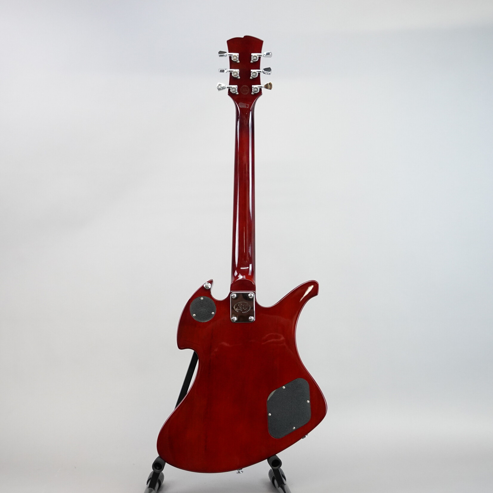 SX Mockingbird Shape Left-Handed Electric Guitar - Red (Used)