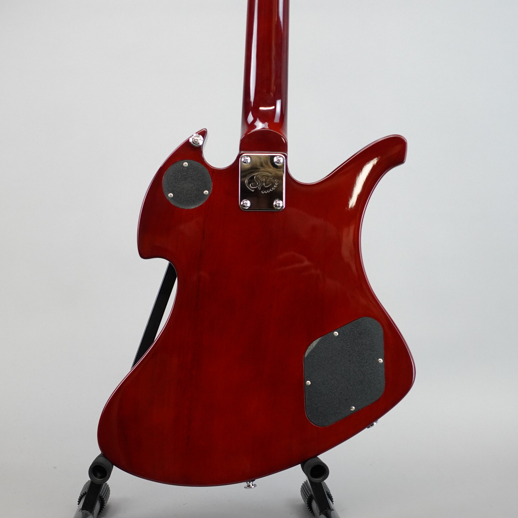 SX Mockingbird Shape Left-Handed Electric Guitar - Red (Used)