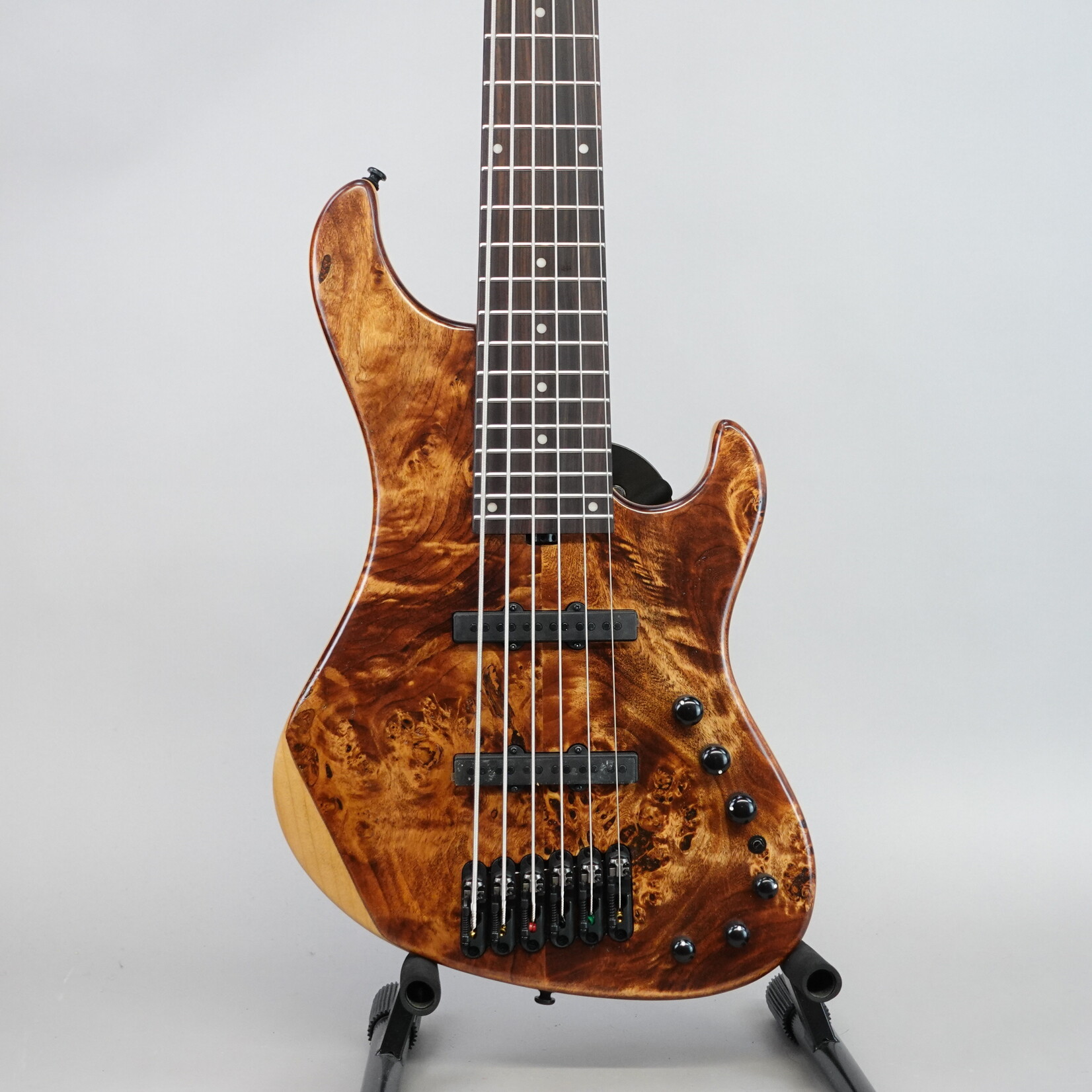 Ibanez Mode MDM1606 6-String Electric Bass Guitar W/Gig Bag - Natural Mocha Low Gloss