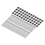 Gator Gator Vertex Cable Tie and Cable Tie Holder - 48-Pack