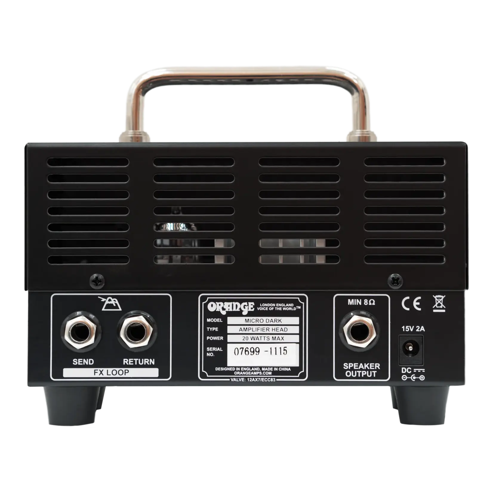 Orange Micro Dark 20-Watt Hybrid Head