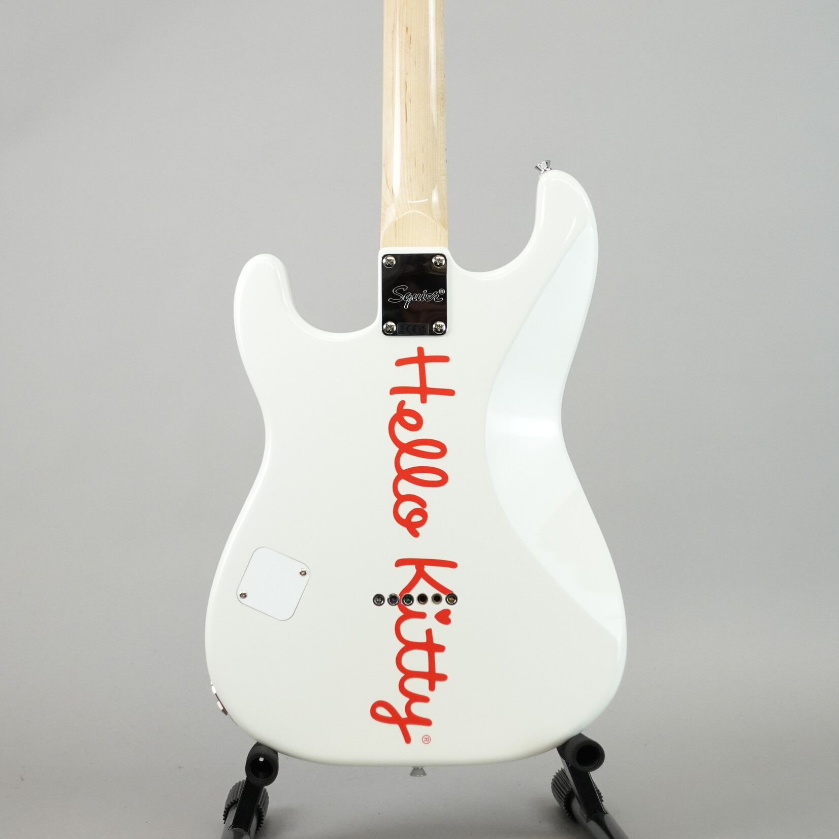 Squier Limited Edition Hello Kitty® Stratocaster w/Gig Bag, Maple Fingerboard - White (Used)