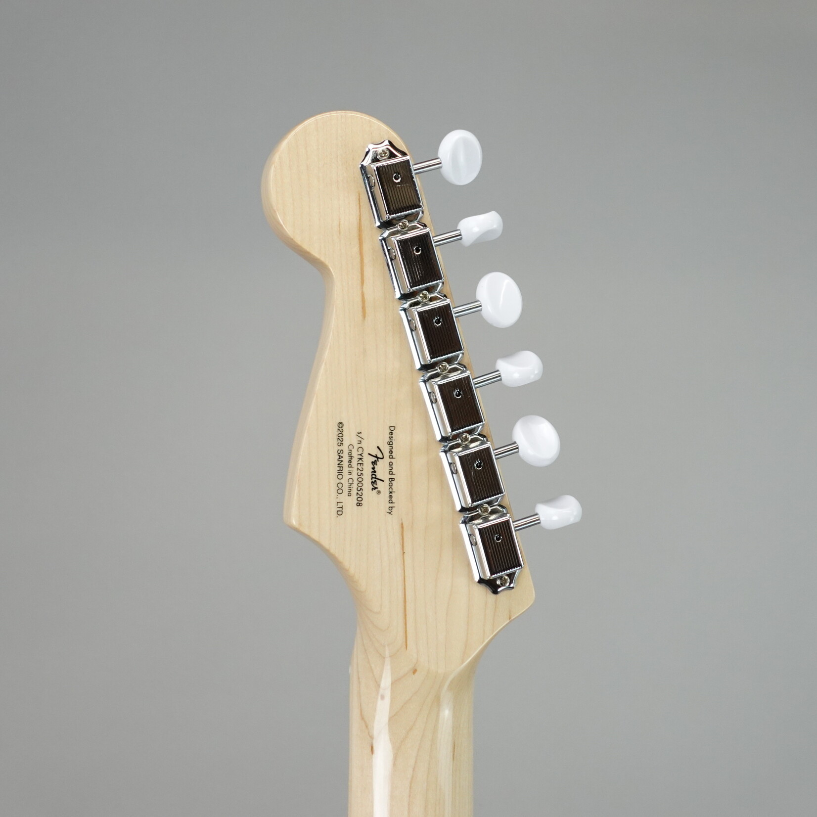 Squier Limited Edition Hello Kitty® Stratocaster w/Gig Bag, Maple Fingerboard - White (Used)