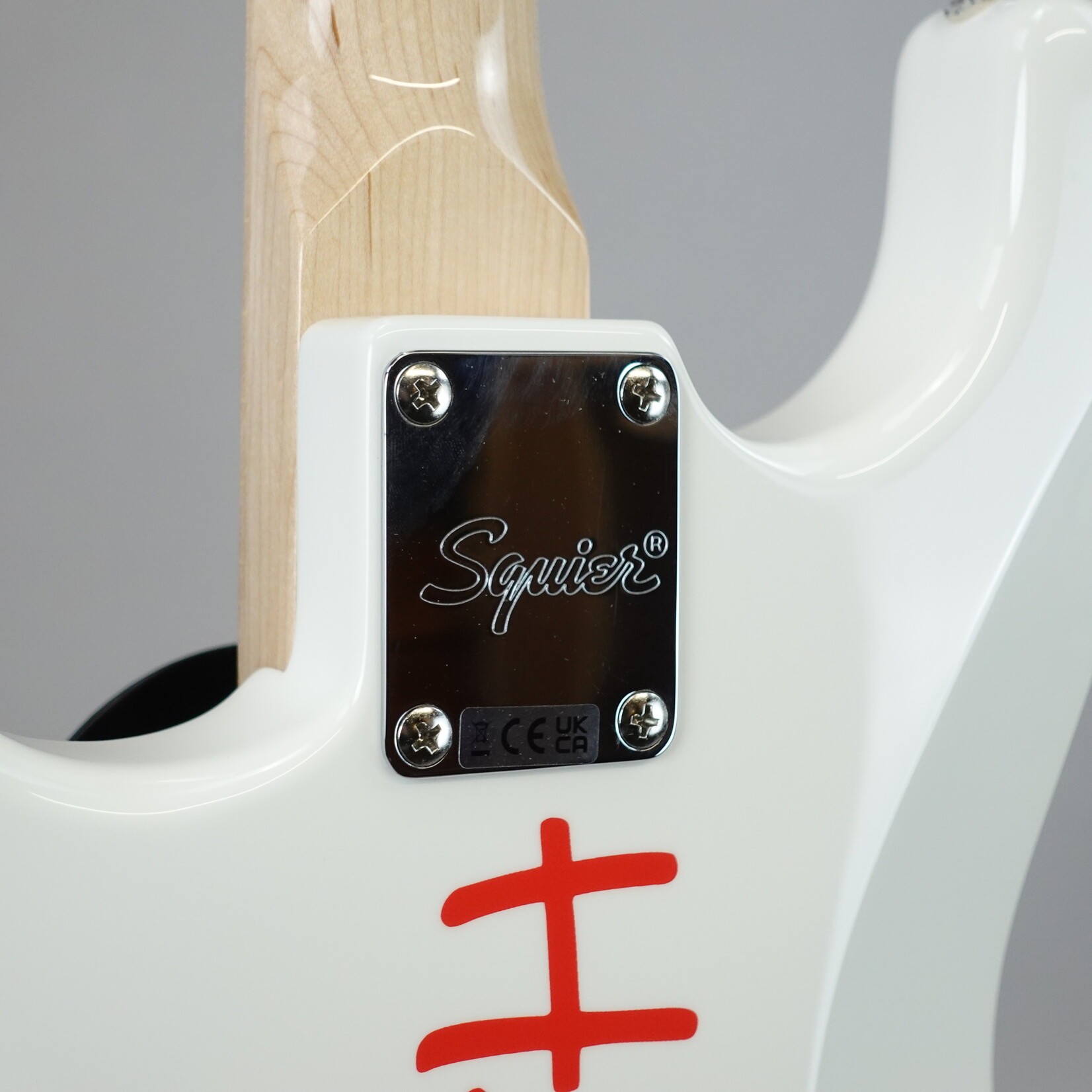 Squier Limited Edition Hello Kitty® Stratocaster w/Gig Bag, Maple Fingerboard - White (Used)
