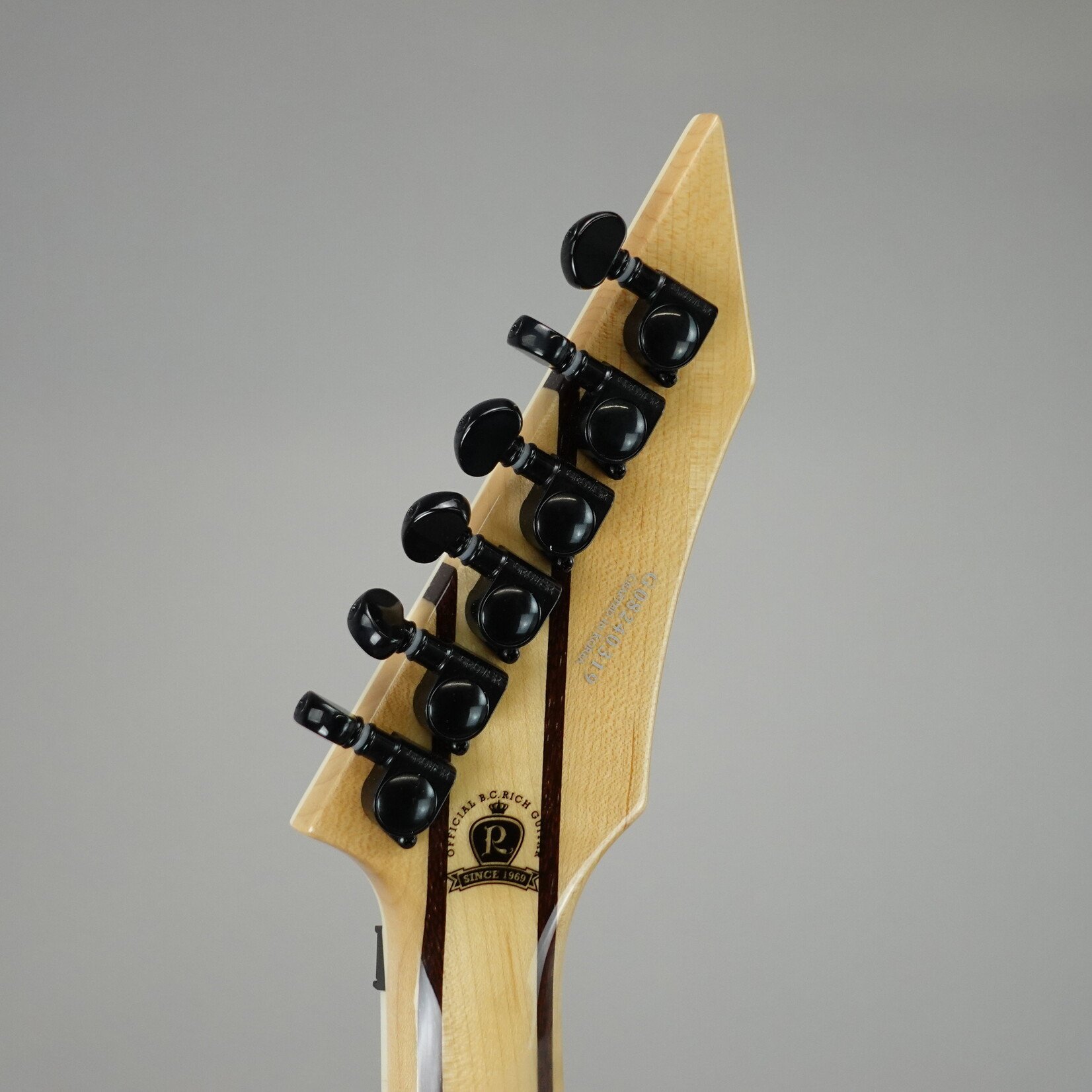 B.C. Rich Shredzilla Prophecy Exotic Archtop Electric Guitar W/Floyd Rose - Spalted Maple