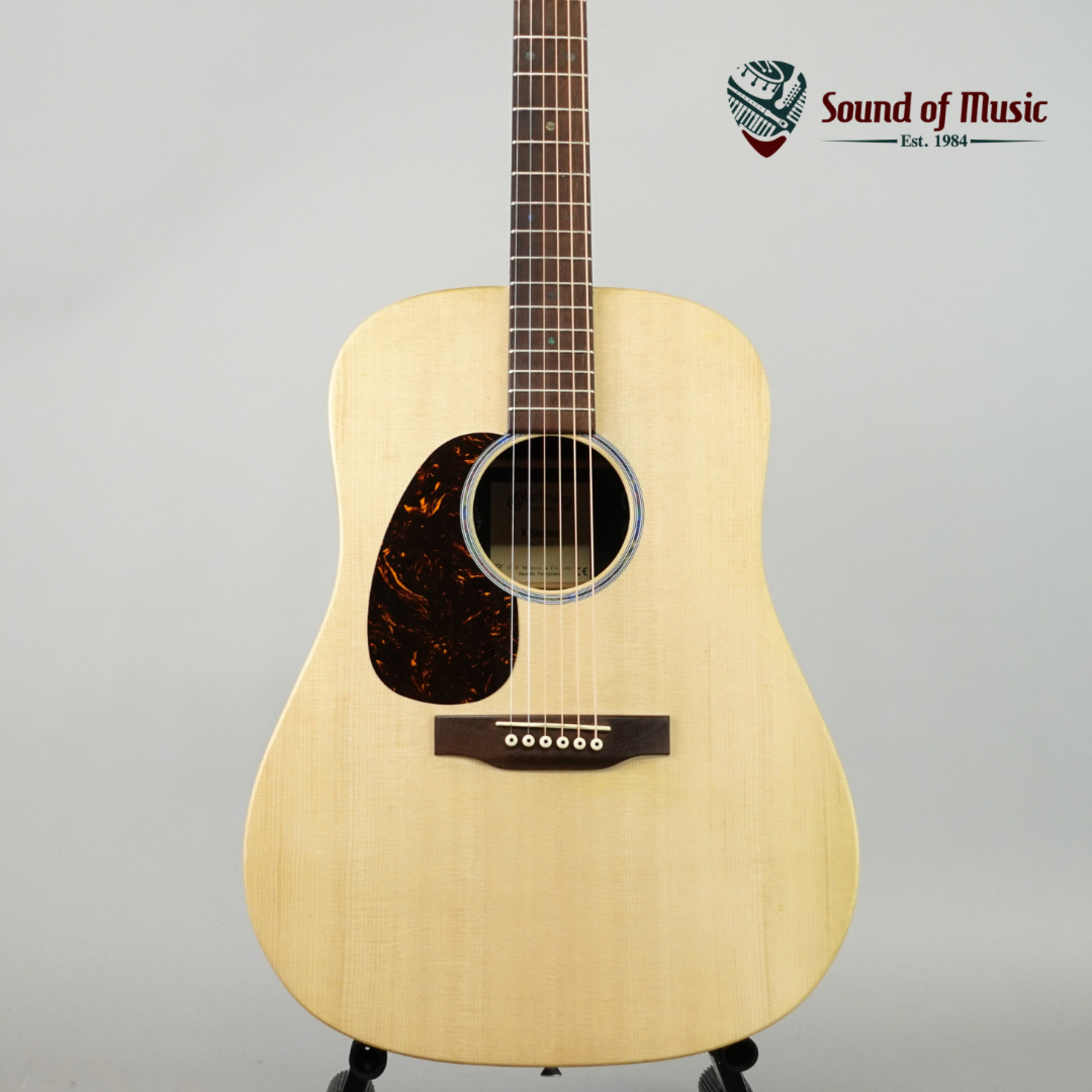Martin D-X2EL Left-Handed Dreadnought Acoustic-Electric Guitar W/Gig Bag - Brazilian Rosewood (Used)