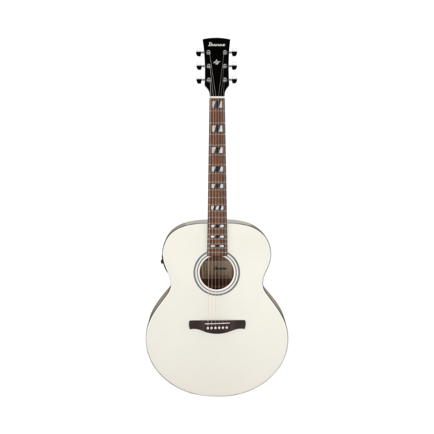 Ibanez AJ70M1E Artwood Jumbo Acoustic-Electric Guitar - Pearl White