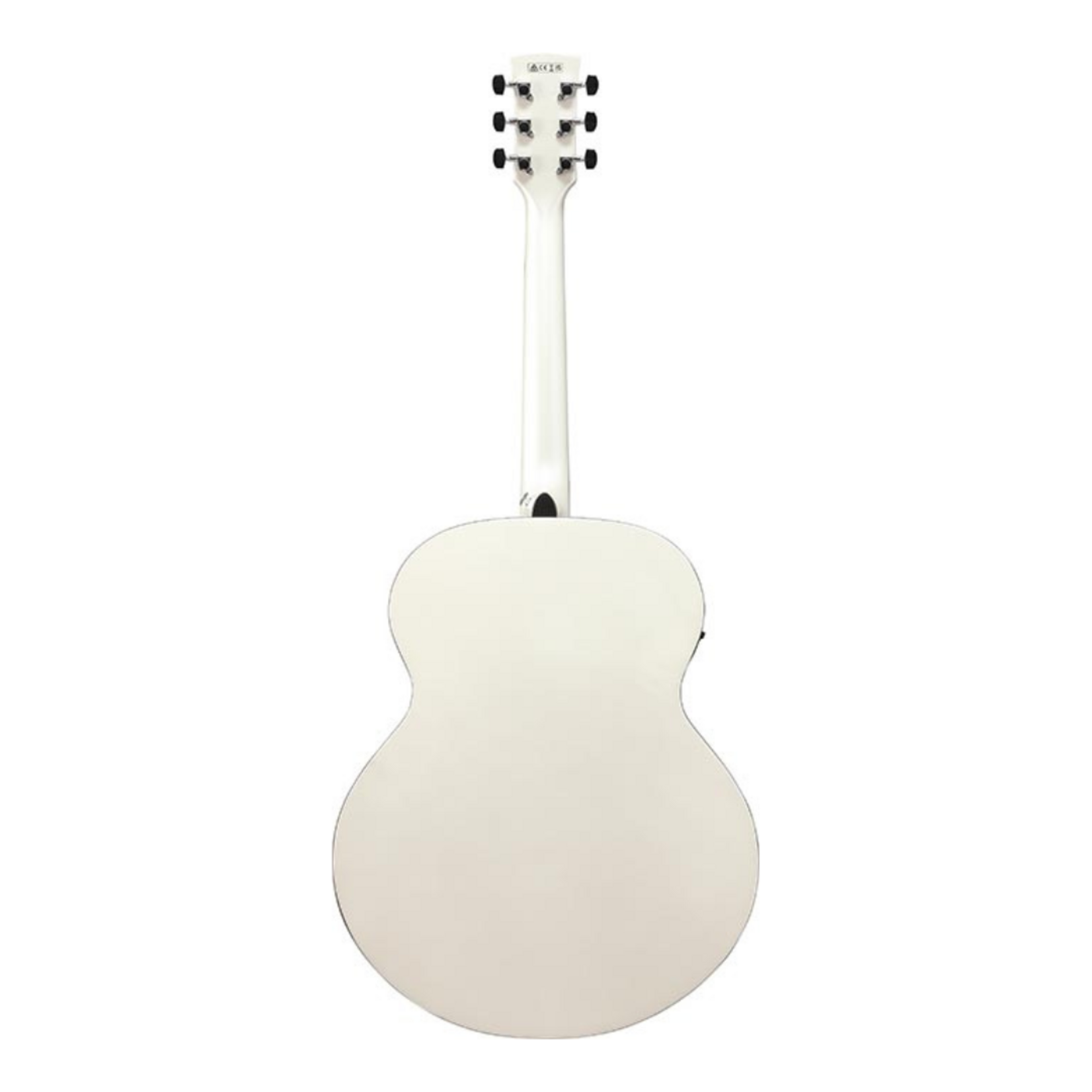 Ibanez AJ70M1E Artwood Jumbo Acoustic-Electric Guitar - Pearl White