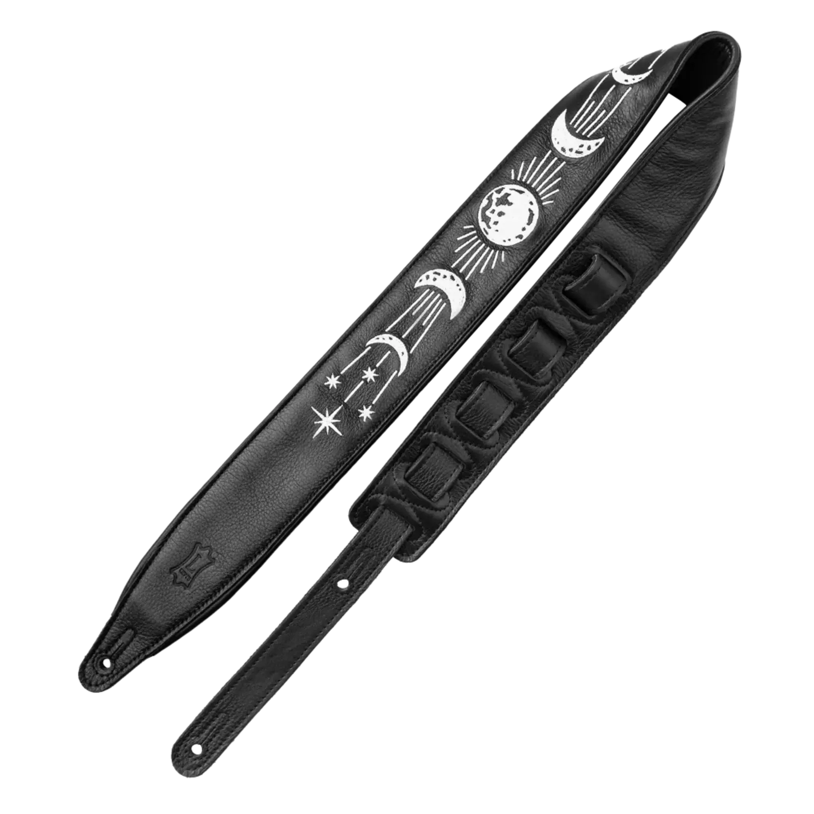 Levy's Night Life Series Guitar Strap - Moon and Stars