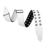 Levy's Levy's M80RBEY Rebel Series Leather Strap - White