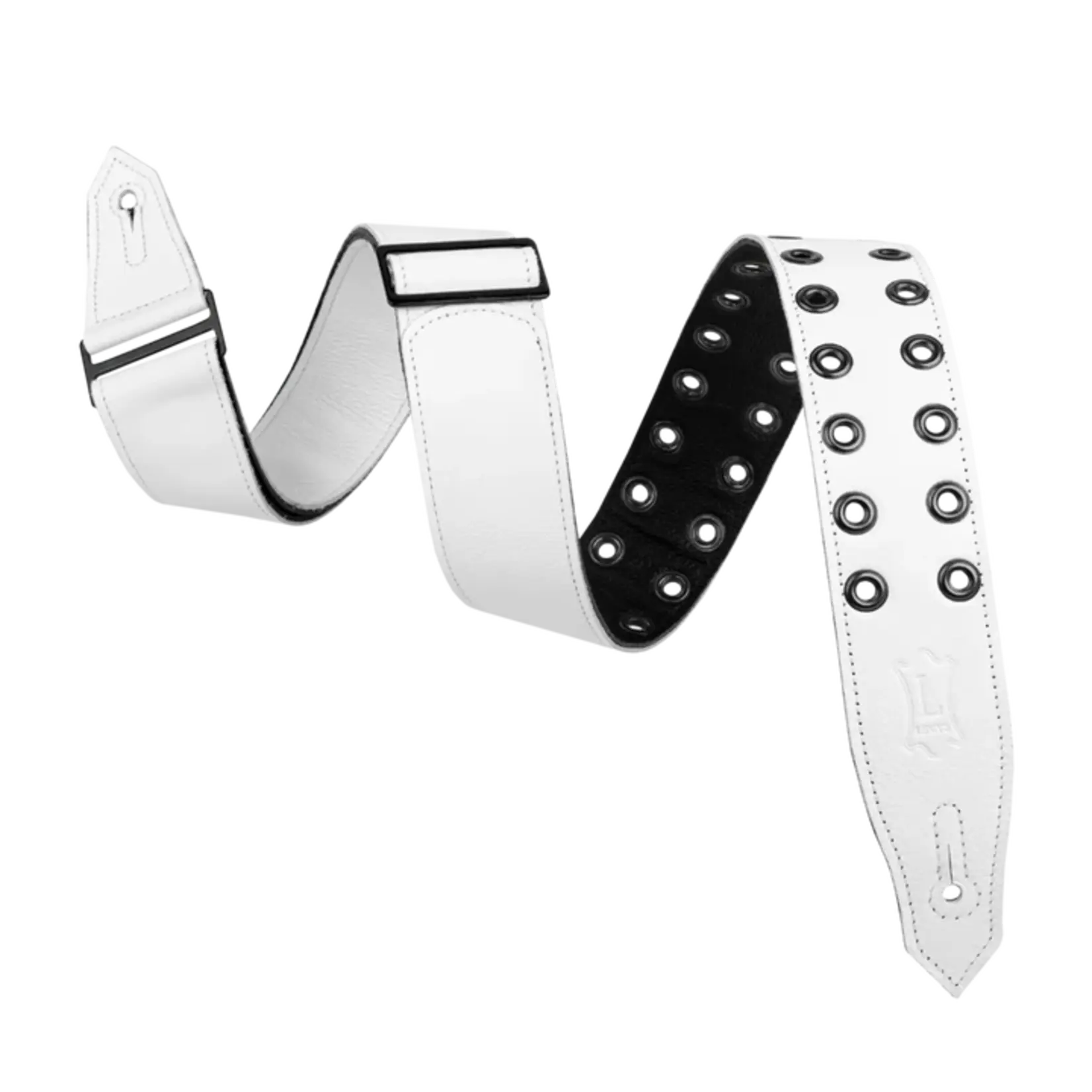 Levy's M80RBEY Rebel Series Leather Strap - White