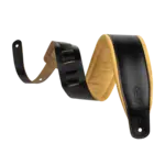 Levy's Levy's Amped Leather Series M26SPD-BLK-TAN - Black W/Suede Tan