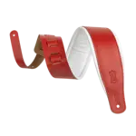 Levy's Levy's Amped Leather Series M26PD-RED-WHT - Red W/White Backing