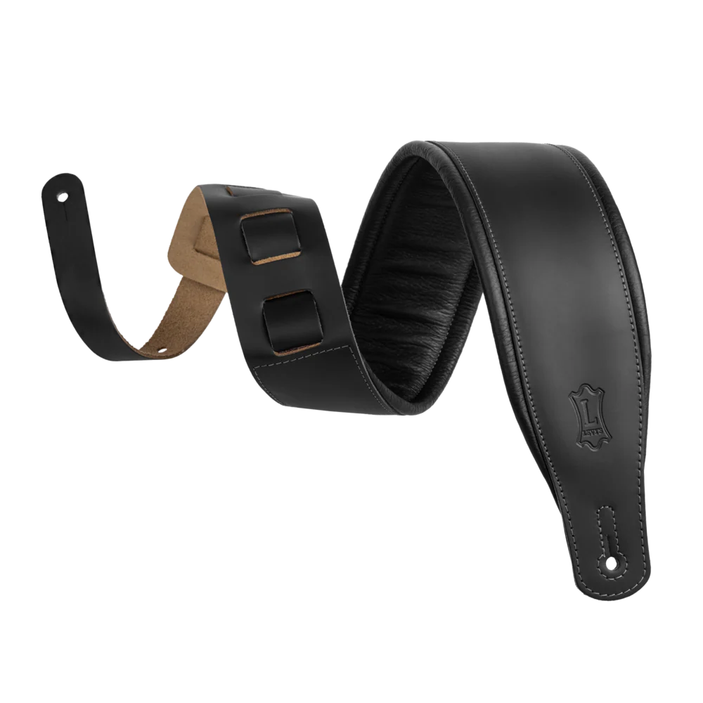 Levy's Amped Leather Series M26PD-BLK - Black