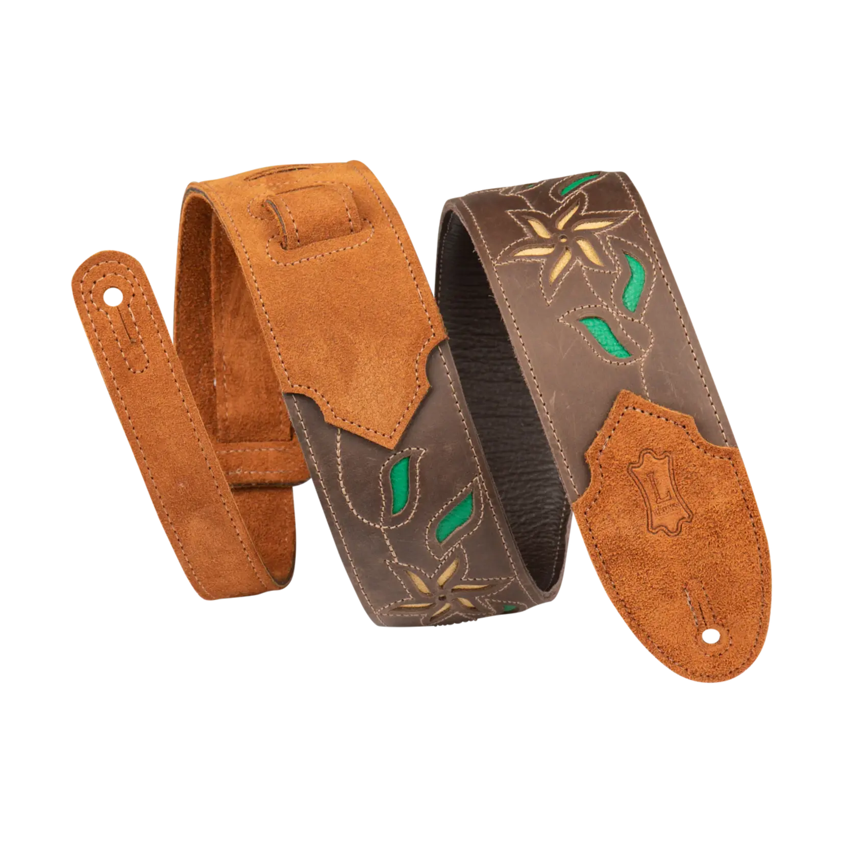 Levy's Leather Flowering Vine Series M4FV-DBR - Dark Brown