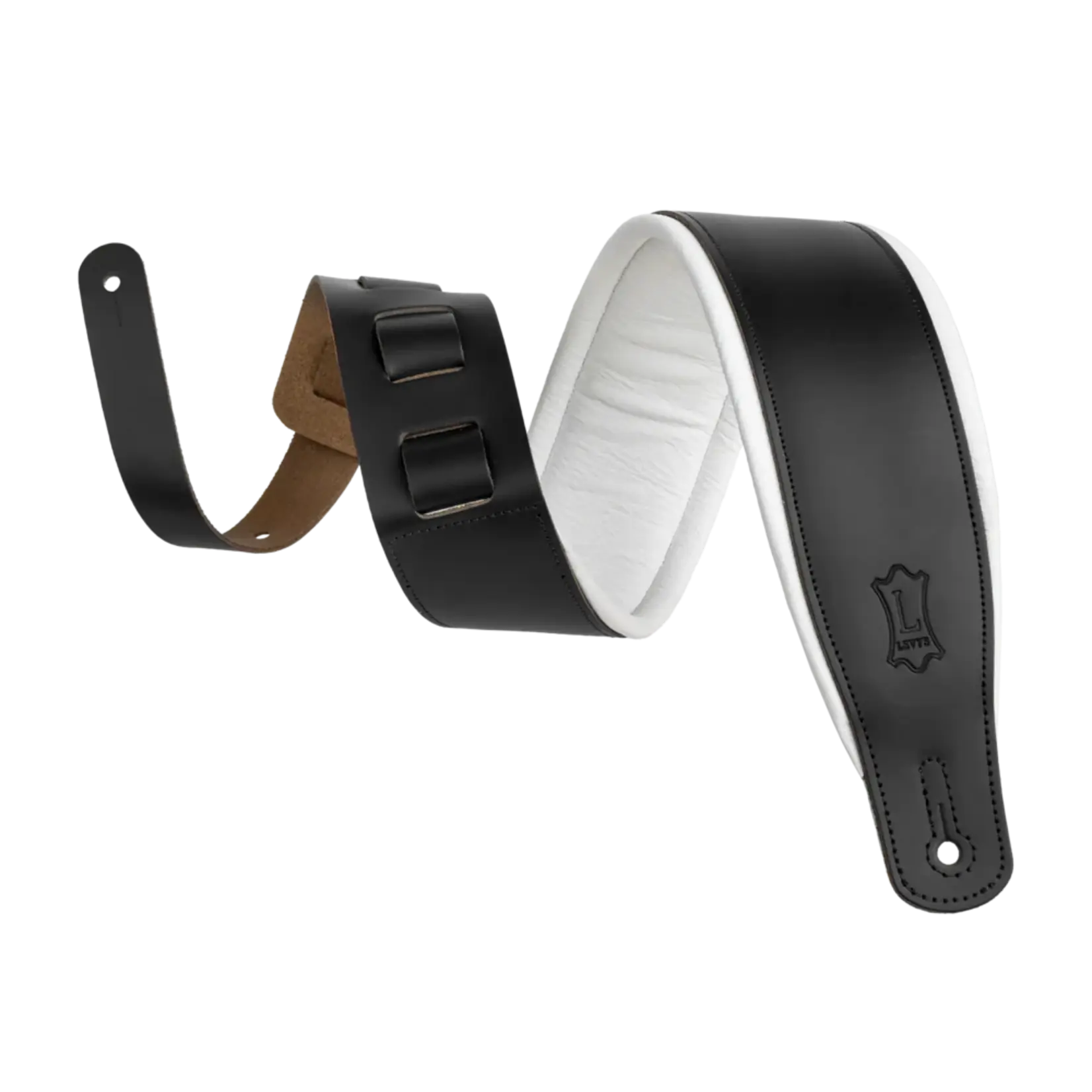 Levy's Amped Leather Series M26PD - Black & White