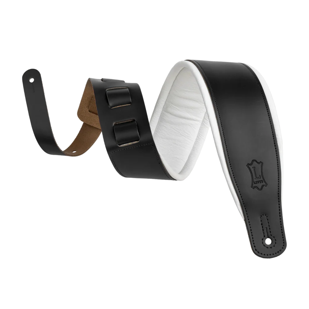 Levy's Amped Leather Series M26PD - Black & White