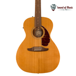 FENDER Fender Villager™ 12-String, Walnut Fingerboard, Tortoiseshell Pickguard W/Gig Bag - Aged Natural