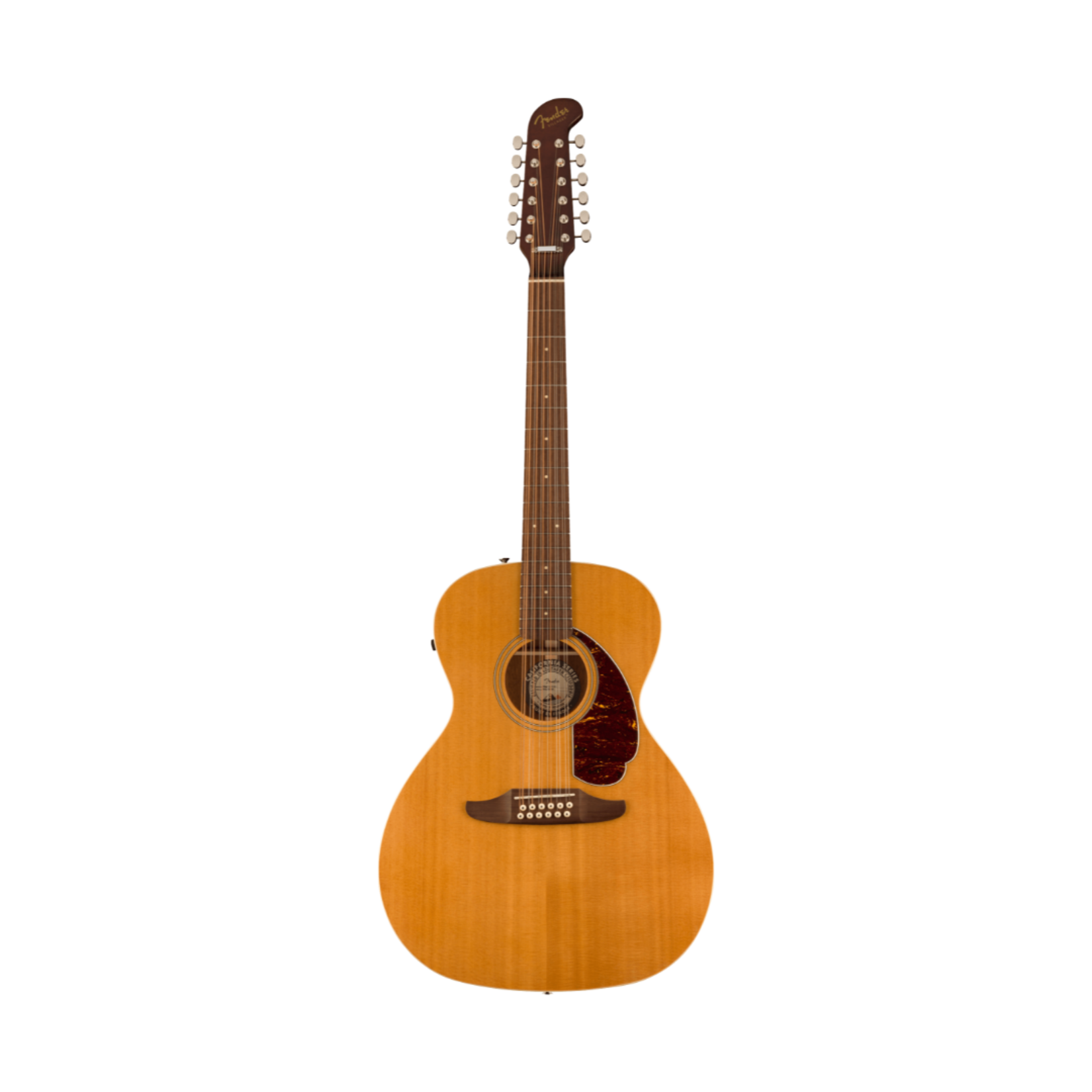 Fender Villager™ 12-String, Walnut Fingerboard, Tortoiseshell Pickguard W/Gig Bag - Aged Natural