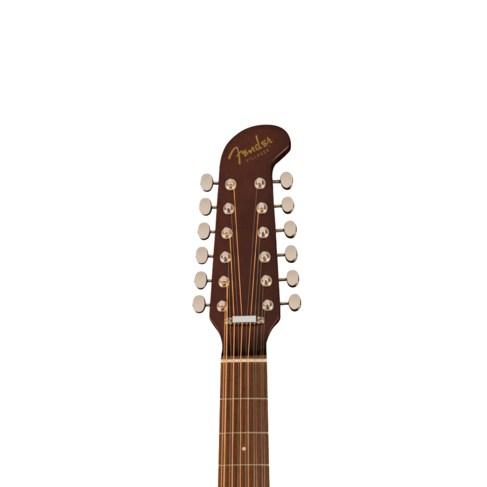 Fender Villager™ 12-String, Walnut Fingerboard, Tortoiseshell Pickguard W/Gig Bag - Aged Natural