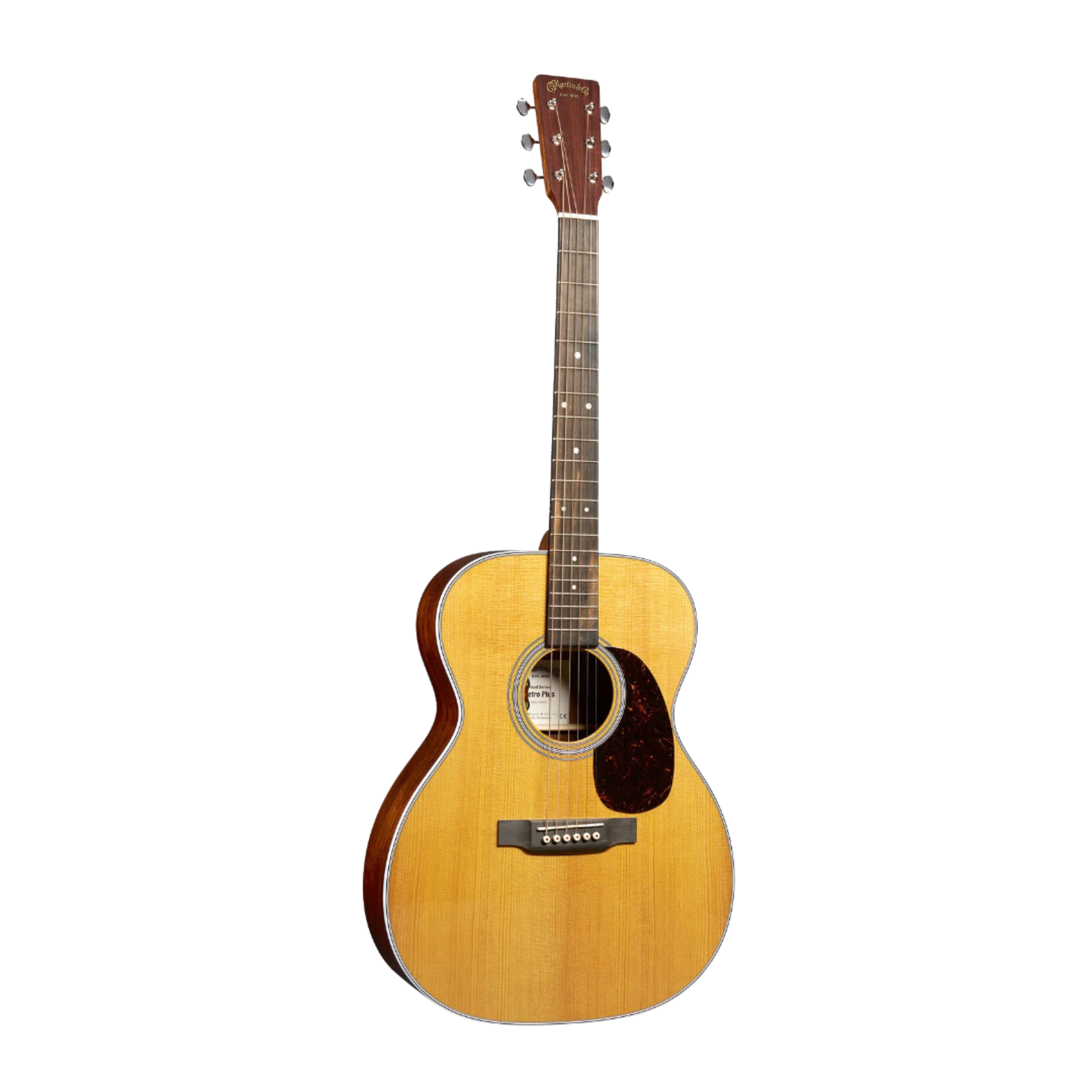 Martin Road Series 000E Retro Plus Granadillo Acoustic-Electric Guitar W/Softshell Case - Natural W/Aging Toner