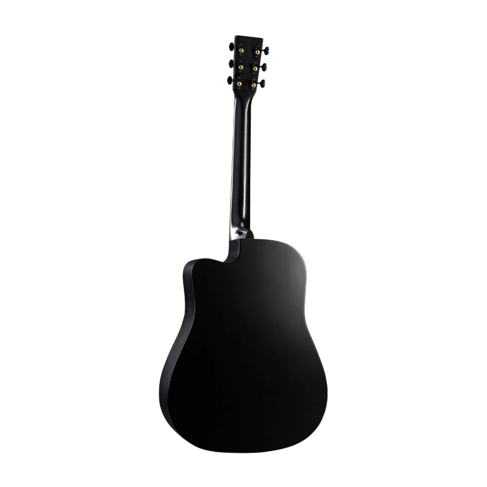 Martin Road Series DC-10E Modern Black Acoustic-Electric Guitar W/Softshell - Black
