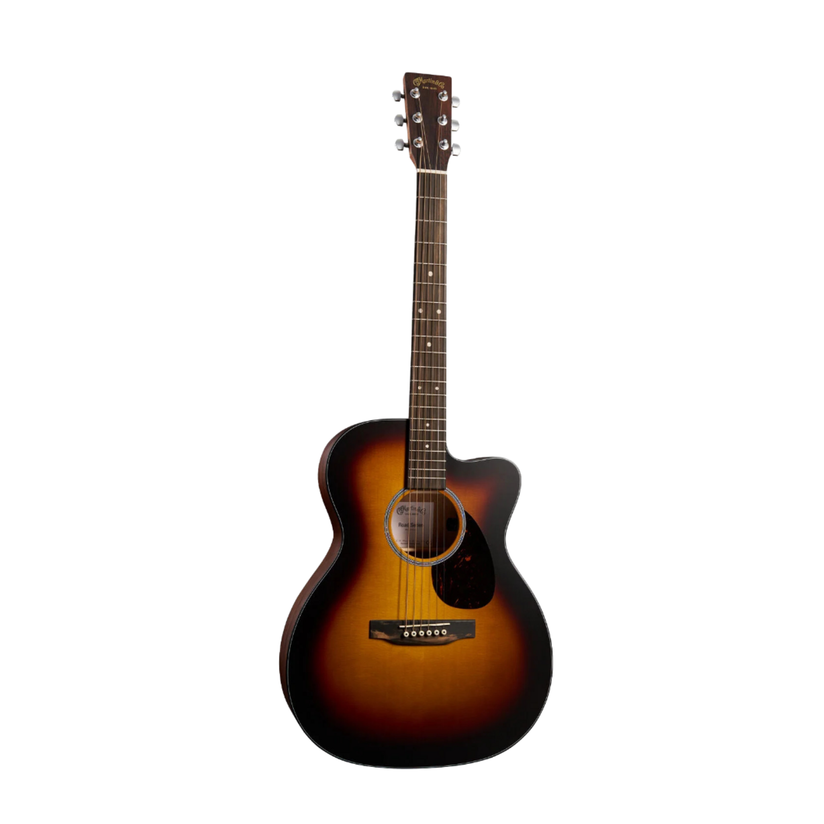 Martin Road Series OMC-10E Modern Acoustic-Electric Guitar W/Softshell - 1935 Sunburst