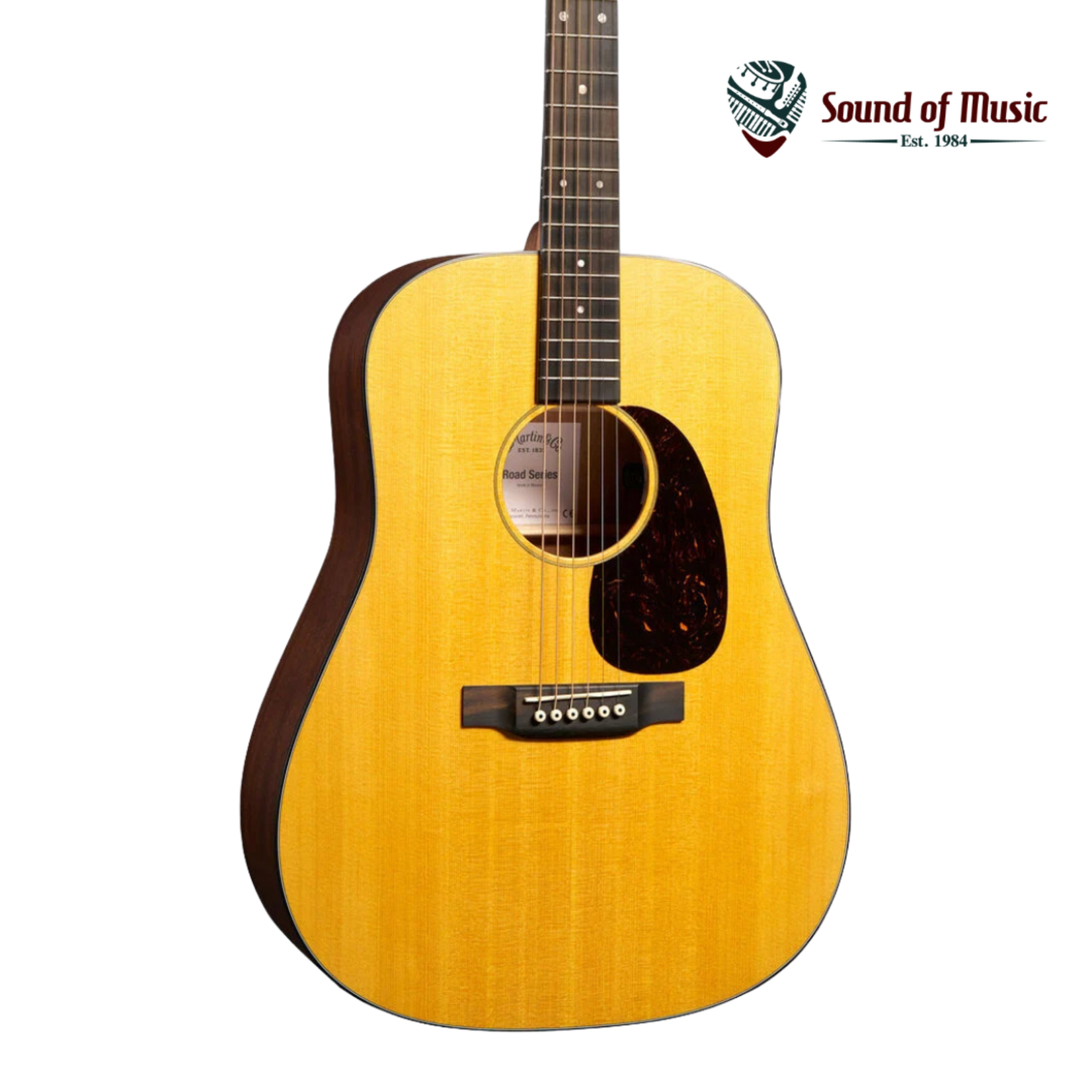 Martin Road Series D-10E Retro Acousic-Electric Guitar - Natural Aging Toner