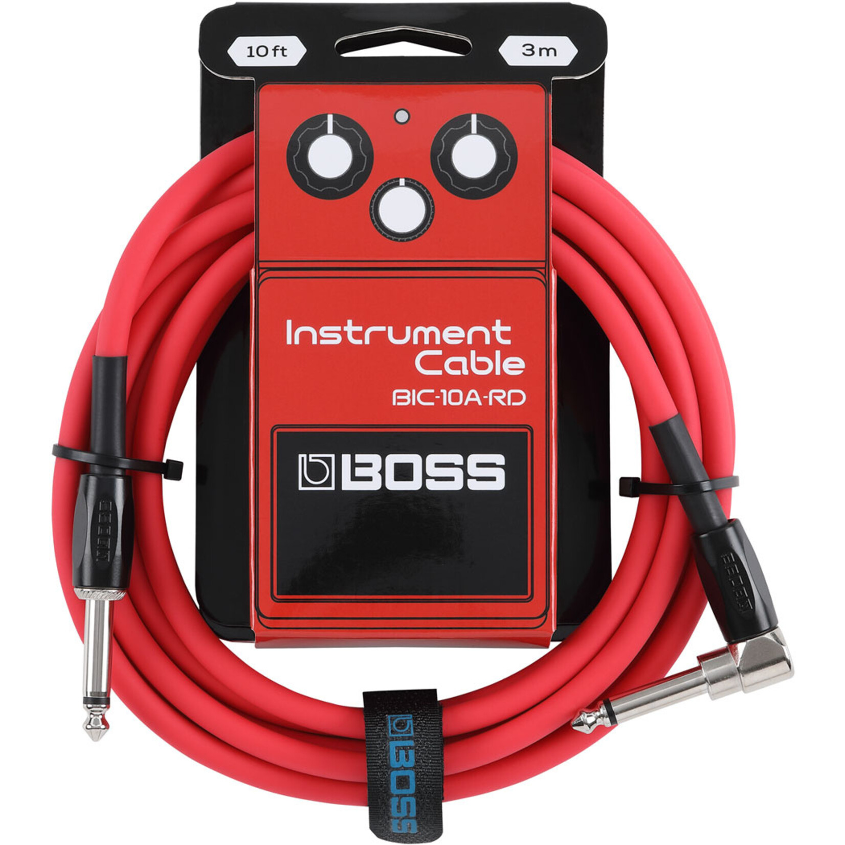 BOSS Colorful Quality Lightweight Instrument Cable - Red