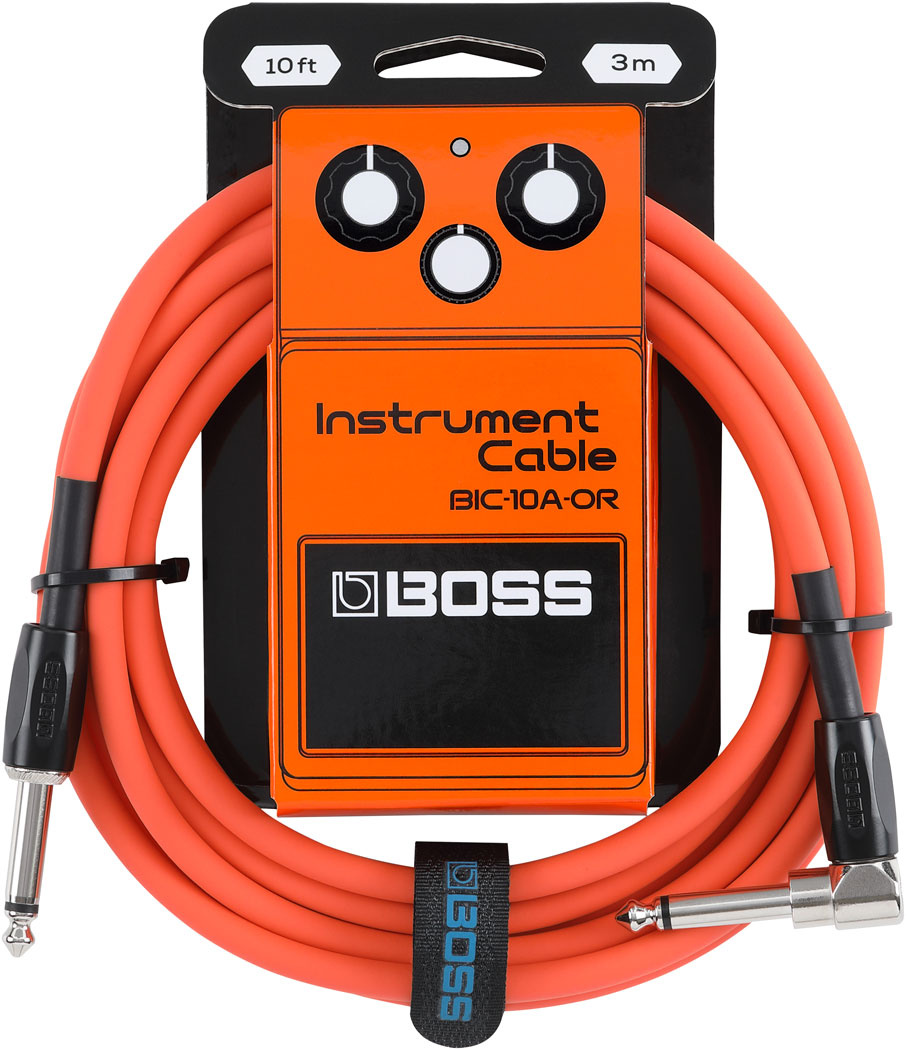 BOSS Colorful Quality Lightweight Instrument Cable - Orange