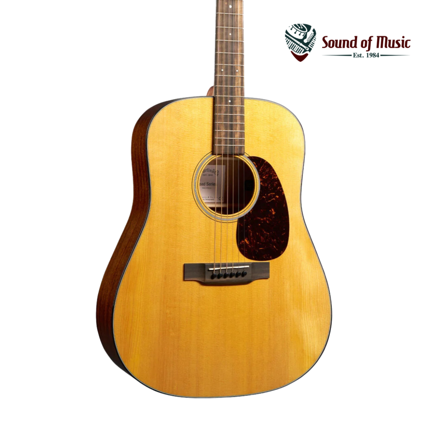 Martin Road Series D-12E Retro Acoustic-Electric Guitar - Natural Aging Toner