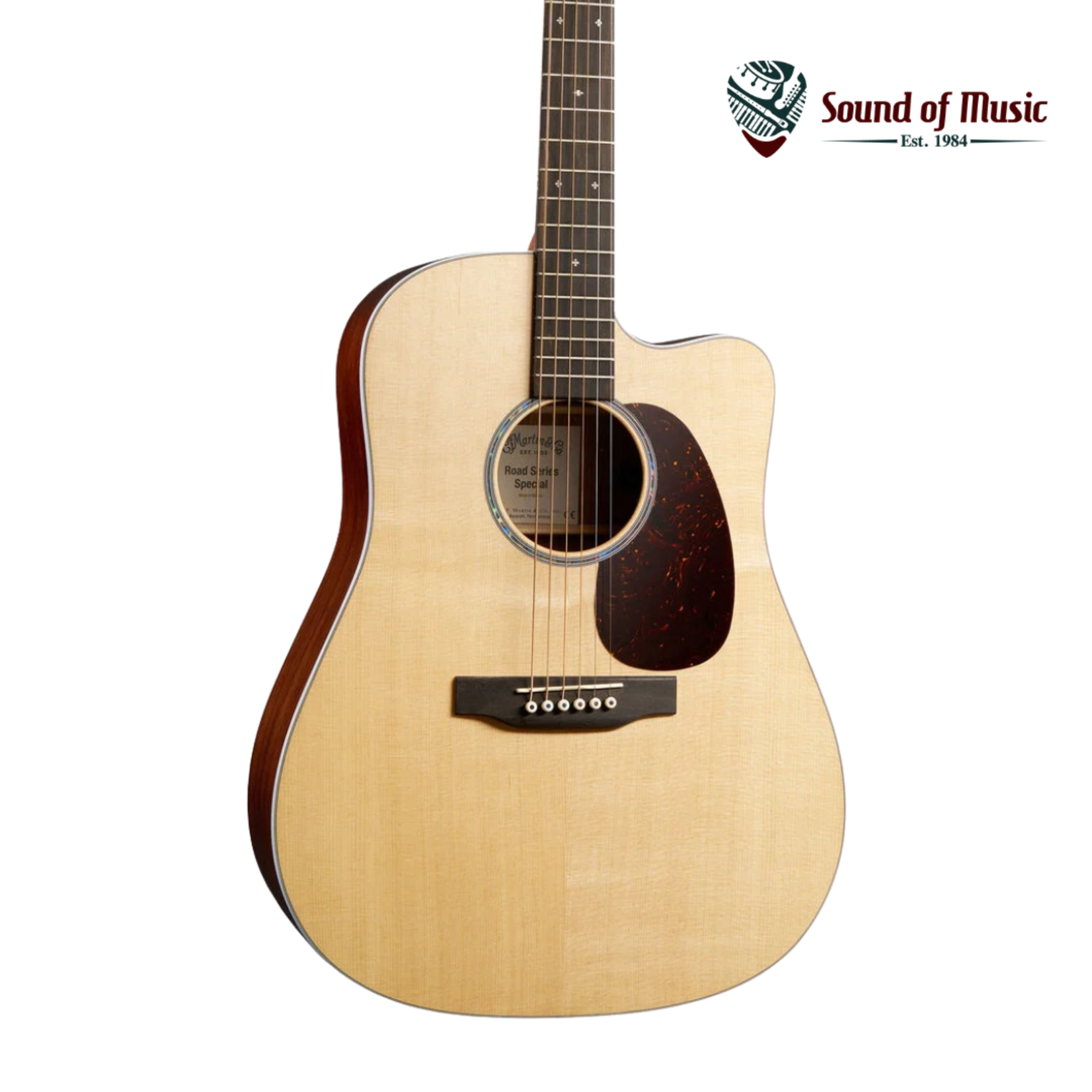 Martin Road Series DC-13E Modern Acoustic-Electric Guitar - Natural