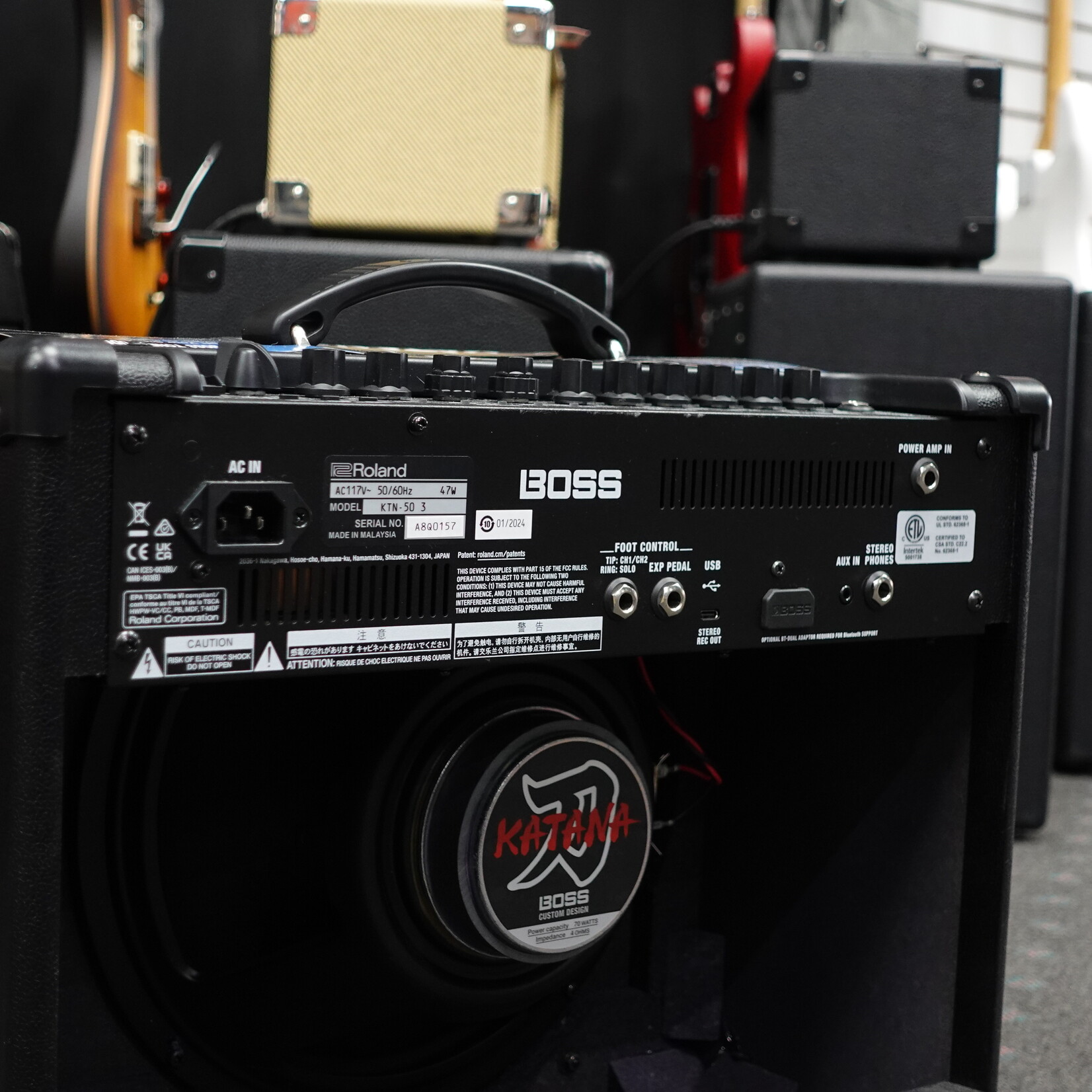 Boss Katana 50 Gen 3 50-watt 1 x 12-Inch Combo Amplifier - (Used)