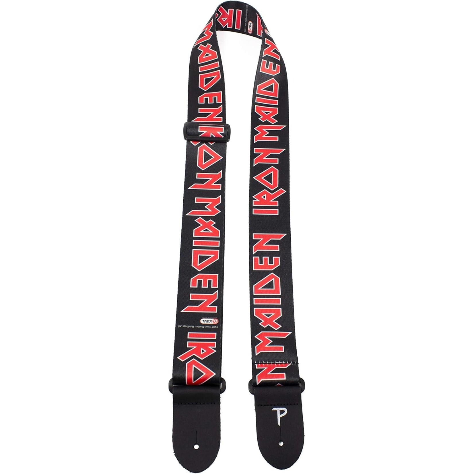 Perri’s Iron Maiden 2 Inch Polyester Guitar Strap - Logo