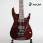 Schecter Hellraiser C-7 FR 7-String Electric Guitar - Black Cherry - (Used)